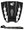 Creatures of Leisure Traction Mick Eugene Fanning Lite Traction - Black White