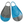 DaFin Bodyboards Kicks Bodyboard Swimfins Pro Aka Lyman - Kapkahi Blue