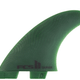 FCS II Carver Neo glass Thruster Surfboard Fin - Medium - Sage