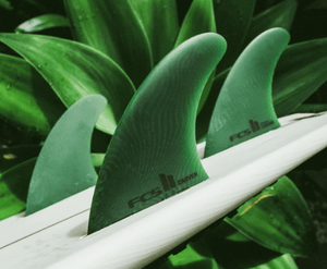 FCS Fins FCS II Carver Neo glass Medium Tri Fin - Sage