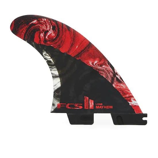 FCS Fins FCS II Matt Biolos PC Carbon Large Tri Fins