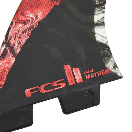 FCS Fins FCS II Matt Biolos PC Carbon Large Tri Fins