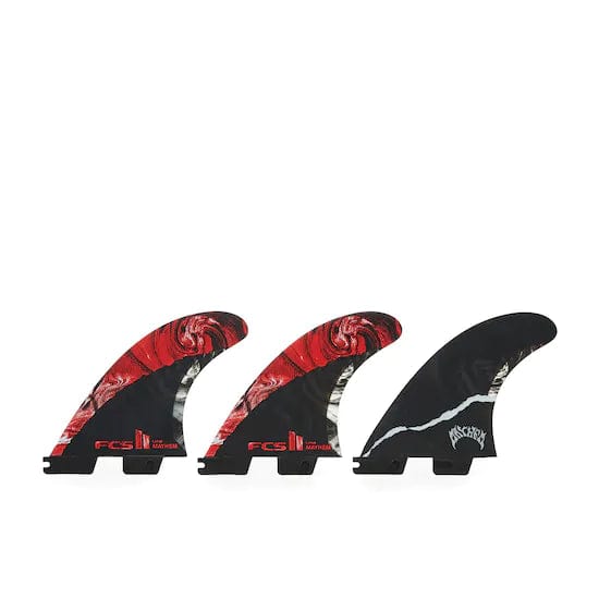 FCS Fins FCS II Matt Biolos PC Carbon Large Tri Fins