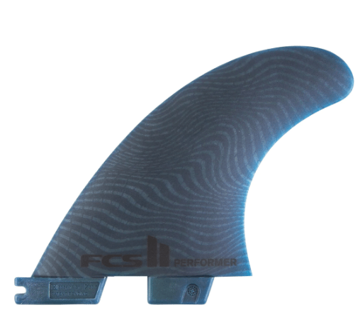 FCS Fins FCS II Performer Neo Glass Large Tri Fins - Pacific