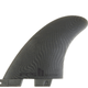 FCS II Reactor Neo Glass Thruster Surfboard Fin - Medium - Ash