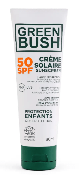 Green Bush Sunscreen SPF 50 Mineral Suncream Green bush