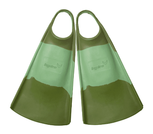 Hydro Bodyboards Medium ( 7-9) Hydro O.G Fins - Green/Olive