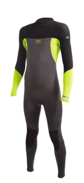 Ocean and Earth 4/3 Wetsuit 8 Ocean and Earth 4/3 Youth Free-Flex Back Zip Steamer Lime