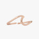 Puravida Wave Toe Ring - Rose Gold