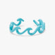 Puravida Enamel Delicate Wave Toe Ring