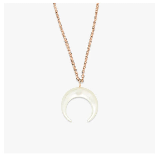 Puravida Jewellery Pura Vida Pearl Cresent Moon Necklace