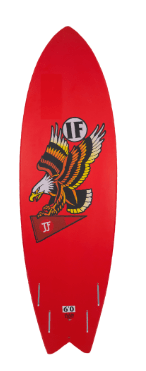 Pyzel Surfboards Pyzel Ivan Florence by JJF 5'6" Futures Fins