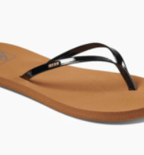 Reef Flip Flops Reef Bliss Nights Women's - Black Patent/Tan