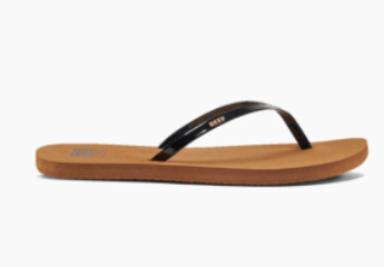 Reef Flip Flops Reef Bliss Nights Women's - Black Patent/Tan