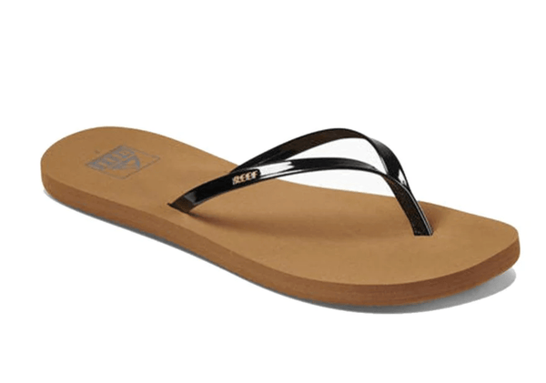 Reef Flip Flops Reef Bliss Nights Women's - Black Patent/Tan