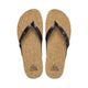 Reef Cushion Court Twist Flip Flops - Black
