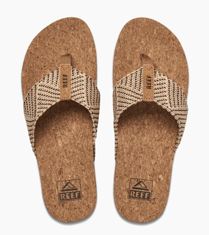 Reef Flip Flops 3 (UK) Reef Cushion Strand - Chocolate