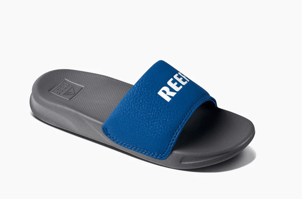 Reef Flip Flops Reef One Slide Kids - Grey / Blue