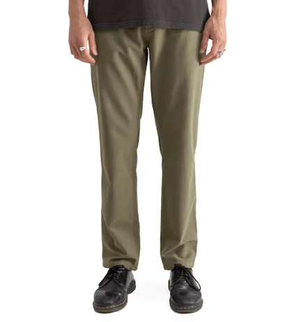 Rhythm Trousers Rhythm Classic Fatigue Chino Pant Olive