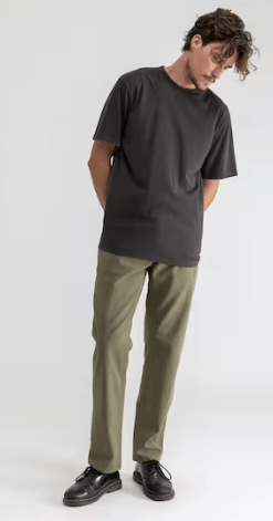 Rhythm Trousers 30 Rhythm Classic Fatigue Chino Pant Olive