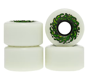 Santa Cruz Wheels Santa Cruz Slime Balls Wheels Mini OG Slime 90a White 54.5 MM