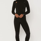 Sisstrevolution Womens 7 Seas Chest Zip Wetsuit - Black - 3/2mm