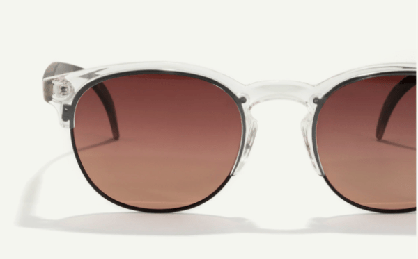 Sunski Sunglasses Avila - Clear Tort Terra Fade