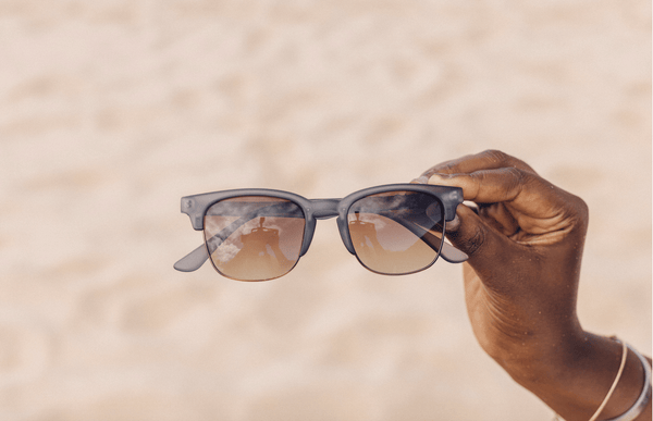 Sunski Sunglasses Cambria Navy Amber