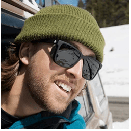 Sunski Sunglasses Couloir - Black / Forest