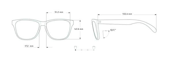 Sunski Sunglasses Headland - Grey Blue