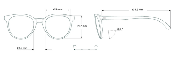 Sunski Sunglasses Makani Honey Ocean