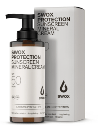 Swox Sunscreen SPF 50 mineral Suncream - Swox