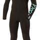 Vissla Boys 7 Seas Chest Zip Wetsuit - Black - 3/2mm