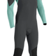 Vissla Boys 7 Seas Back Zip Wetsuit - Jade - 3/2mm