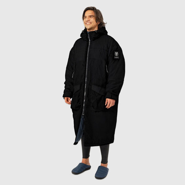 Voited Dry Coat VOITED OUTDOOR CHANGE ROBE & DRYCOAT - Black