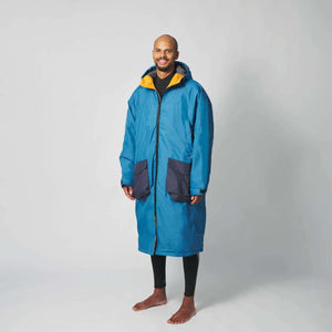 Voited Dry Coat VOITED OUTDOOR CHANGE ROBE & DRYCOAT - Blue Steel