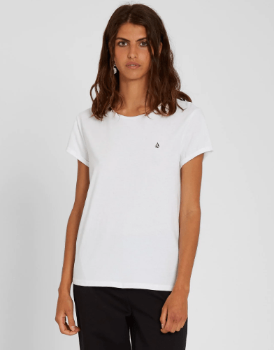 Volcom Tops X-Small Volcom Stone Blanks T-Shirt - White