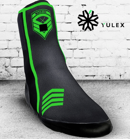 Wetty Wetsuit Hoods, Gloves & Boots Euro 38 /39  UK 4 / 4.5 WETTY WETSUIT SURF BOOTS ECO FRIENDLY YULEX POLAR WARRIOR 4MM - GREEN