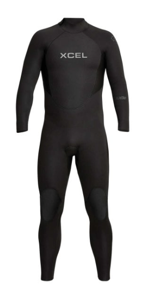 XCEL 3/2 Wetsuit ST XCEL Men's 3/2 Axis Back Zip - Black