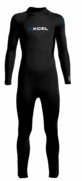 XCEL 4/3 Wetsuit 6 XCEL Icon X Kids 4/3 Back Zip - Black